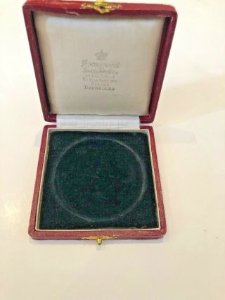 Case for 1920 Antwerp Olympic Bronze Winner ' s Medal Anvers 3