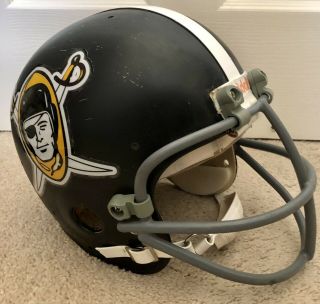 1960 - 62 Afl Oakland Raiders Full Size Football Helmet Vintage Riddell Las Vegas
