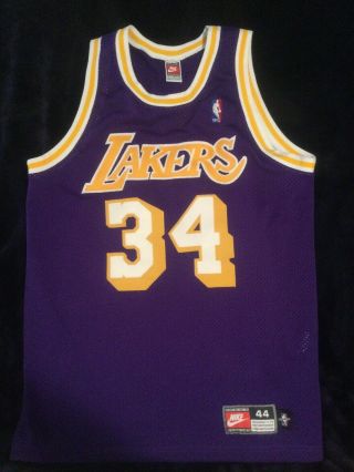 Nike Nba Authentic Los Angeles Lakers Shaquille O 