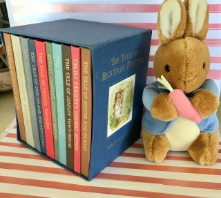Folio Society Beatrix Potter “tales Of Peter Rabbit” Boxed Set 13 - 23