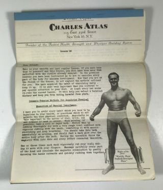 Charles Atlas 12 - Step Health and Strength Workout Guides - Complete 2