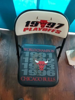 1997 Michael Jordan Chicago Bulls “last Dance” Courtside Playoff Chair 449/750