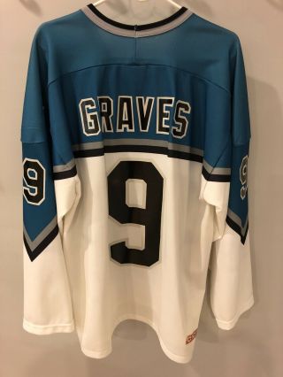 Adam Graves York Rangers 1994 Eastern Conference All Star Jersey Size Large