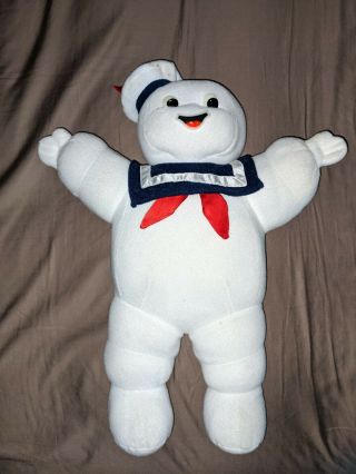 Stay - Puft Marshmallow Man Plush Vintage Kenner Toys Ghostbusters 1986 Authentic