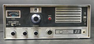 Vintage Courier 23 CB Base Station Vacuum Tube Radio 2