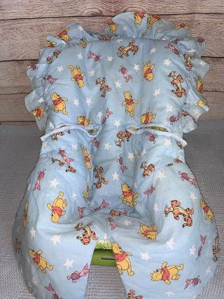 Vintage Baby Car Seat Punkin Seat Pooh Cover
