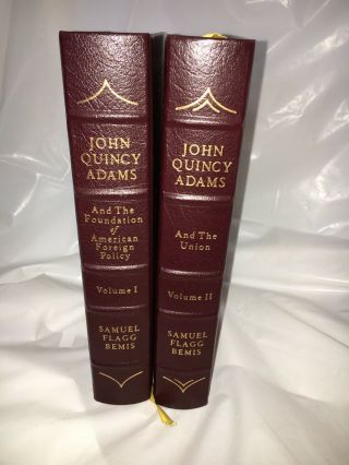 Easton Press John Quincy Adams 2 Volume Set