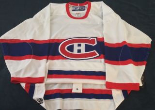 Authentic Reebok Vintage 2005 - 2006 Montreal Canadiens Hockey Jersey 52