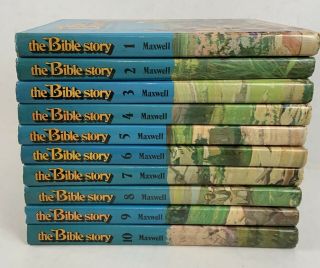 The Bible Story Arthur Maxwell Complete 1 - 10 Vintage
