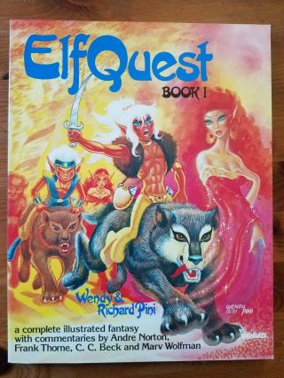 Elfquest Book 1 - Richard And Wendy Pini - 1st Print