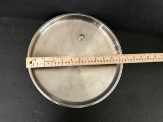 Saladmaster Replacement Vapo Domed Lid 11 1/2” Diameter Vintage Lid Only HG418 3