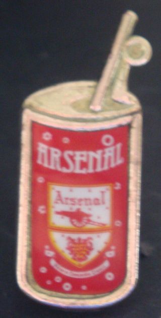 Arsenal Fc Vintage Insert Badge Maker Coffer Sports N 
