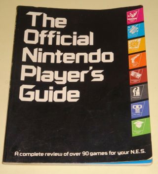 The Official Nintendo Players Guide Vintage 1987 W/ Stickers Same Day