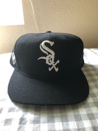 Vintage Chicago White Sox American Needle Blockhead Snapback 2pac Poetic Justice