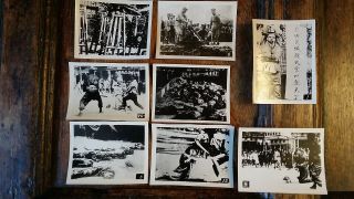 8x Vintage Photographs Chinese Executions - Boxer Rebellion / Shanghai 1929 Etc