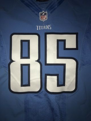 2014 Nike Tennessee Titans Nate Washington Game Team Issued Football Jersey 2