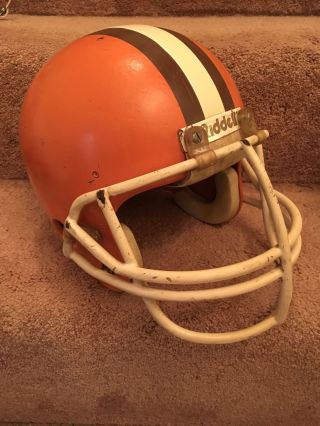 Vintage Riddell Kra - Lite Old PAC - 44 Football Helmet - Cleveland Browns 3