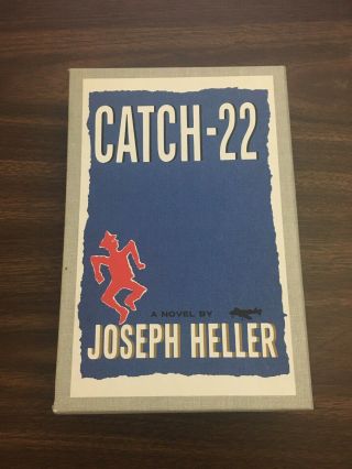 Catch - 22 By Joseph Heller Fel First Edition Library Facsimile W/slipcover