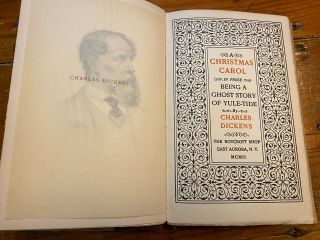 Charles Dickens A Christmas Carol In Prose Being A Ghost Story Of Yule - Tide 1922
