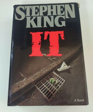 Stephen King It 1986 First Edition Book