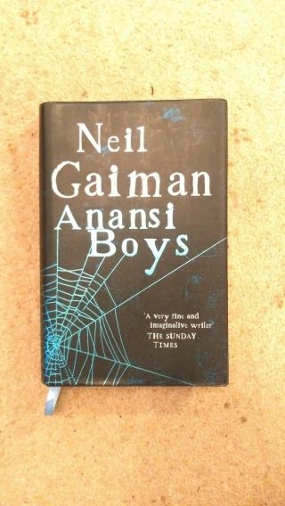 Neil Gaiman - Anansi Boys - Uk 1st/1st Print - Signed By The Author