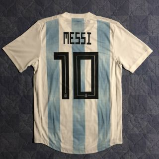 Argentina Match Worn Shirt 2017 2