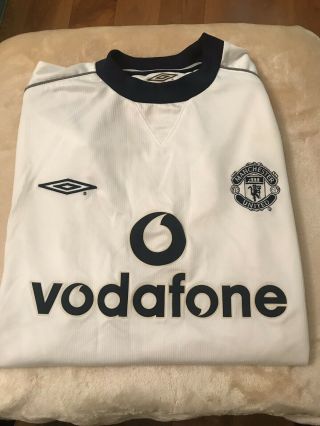 Manchester United Vintage Away Jersey 2000 - 2001