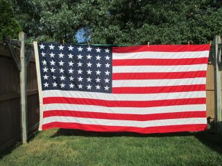 Vintage 48 Star American Flag Valley Forge Flag Co.  5 
