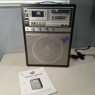 Vintage The Singing Machine Karaoke Sm - 3000 Cassette 8 Track Player Rare