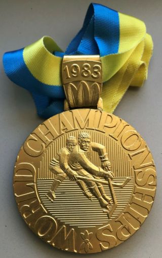 Gold Medal Iihf World Ice Hockey Championship 1983,  West Germany