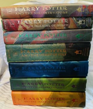 Full Set Of Harry Potter 1st American Edition Books