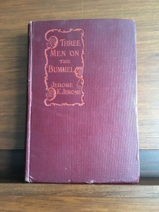 Three Men On The Bummel,  Jerome K.  Jerome,  J.  W.  Arrowsmith Ltd,  1900,  1st / 1st