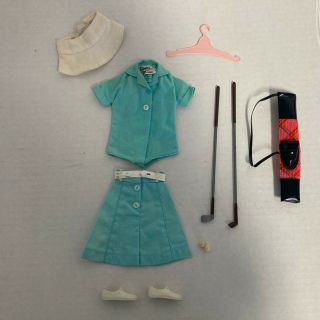 Vintage 1960s Ideal Tammy Doll Tee Time Outfit & Accessories 9118 - 1