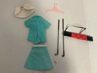 Vintage 1960s Ideal Tammy Doll Tee Time Outfit & Accessories 9118 - 1 2