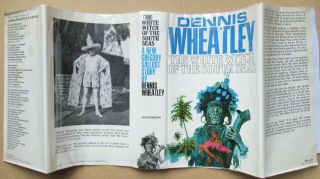 Dennis Wheatley The White Witch Of The South Seas 1968 Signed 1st Dj Black Magic