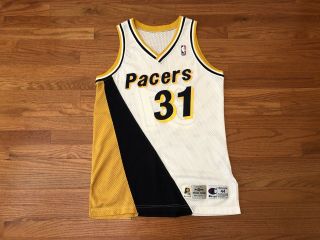 Reggie Miller 95 - 96 Nba Indiana Pacers Game Used/issued/pro Cut Jersey