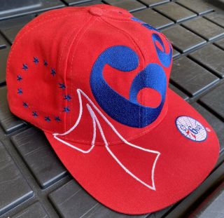 Vintage 90s Philadelphia 76ers Sixers The Game Big Logo Snapback Hat Cap NBA 3