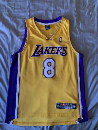 Authentic Nike Lakers Home Kobe Bryant 2001 Jersey Size 44