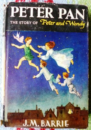 Vintage Story Of Peter Pan And Wendy J M Barrie 1911 Grosset & Dunlap