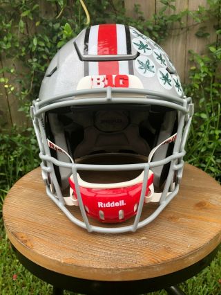 Ohio State Buckeyes Riddell SpeedFlex Football Helmet & Facemask - Extra Large 2