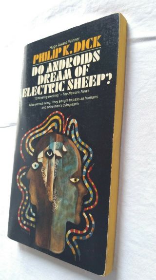 DO ANDROIDS DREAM OF ELECTRIC SHEEP by PHILIP K.  DICK 1ST edition paperback 2