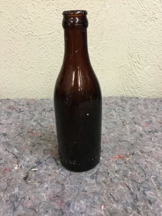 Vintage Amber Coca Cola Bottle - Clifton Forge,  Va - Ab Co