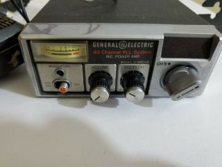 Ge General Electric 3 - 5804 Two Way Cb Radio Led Display Orig Box Vintage O1
