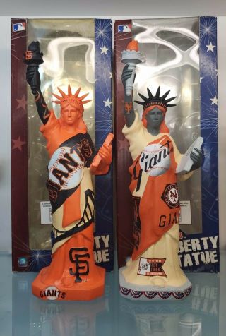 2008 York And San Francisco Giants Statue Of Liberty Forever Collectibles