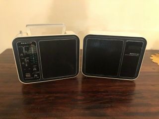 Vintage Portable 8 Track Stereo Admiral With Am/fm Serviced