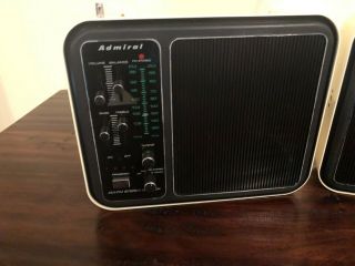 Vintage Portable 8 Track Stereo ADMIRAL With am/fm SERVICED 2
