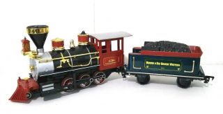 Vintage Scientific Toys Train Locomotive And Tender Denver & Rio Grande Western