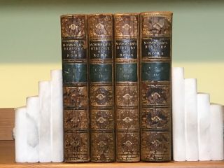 The History Of Rome By Theodor Mommsen - Compl 4 Vols Set - Hl Binding 1868 W Maps