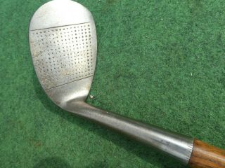Playable Vintage Hickory Rustless Flanged Niblick SW D2 old golf memorabilia 2