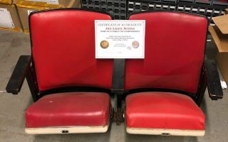 Joe Louis Arena Seats Detroit Red Wings Howe Yzerman Certificate Of Authenticity
